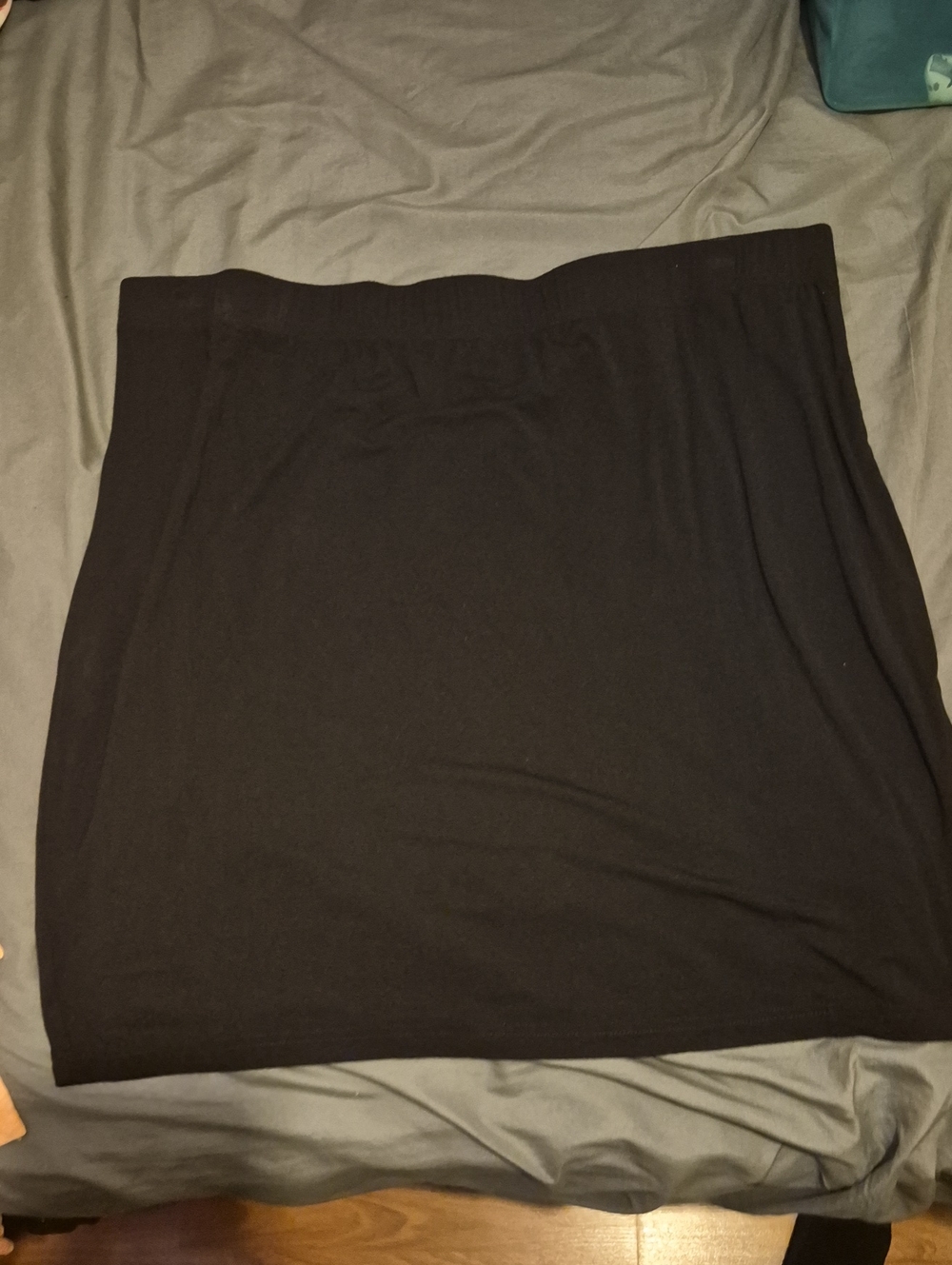 SHEIN Black Stretch Mini/midi Skirt